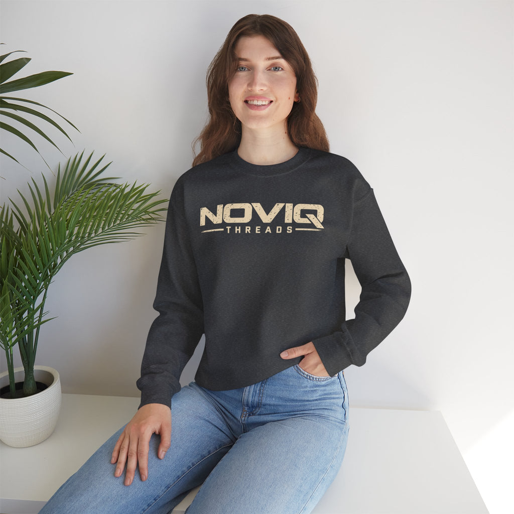 Noviq Threads Built Different Crewneck Sweatshirt