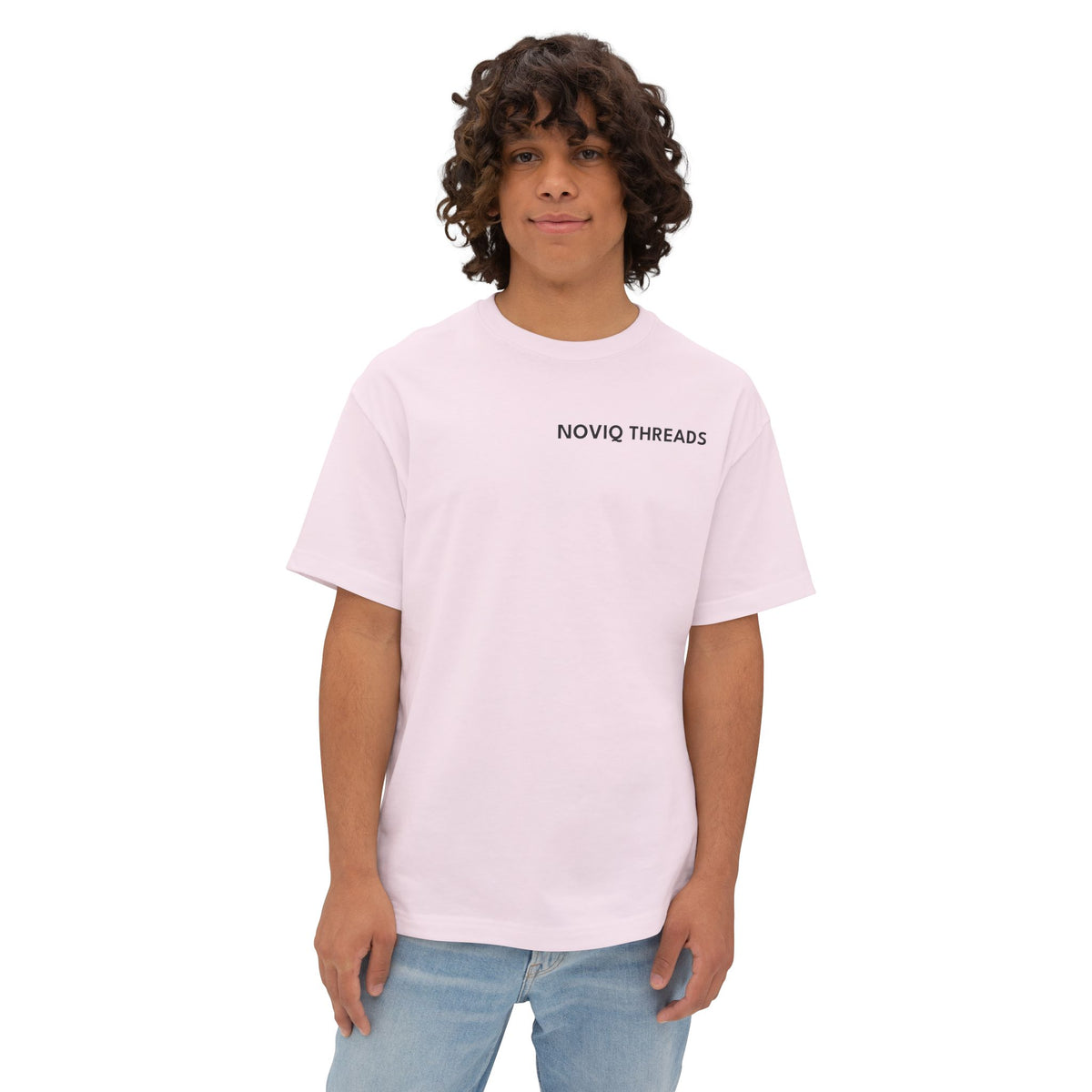 Noviq Threads Built Different Oversized Boxy Tee