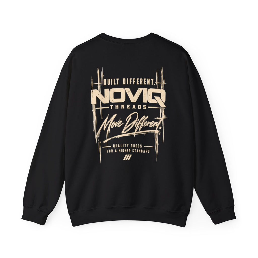Noviq Threads Built Different Crewneck Sweatshirt