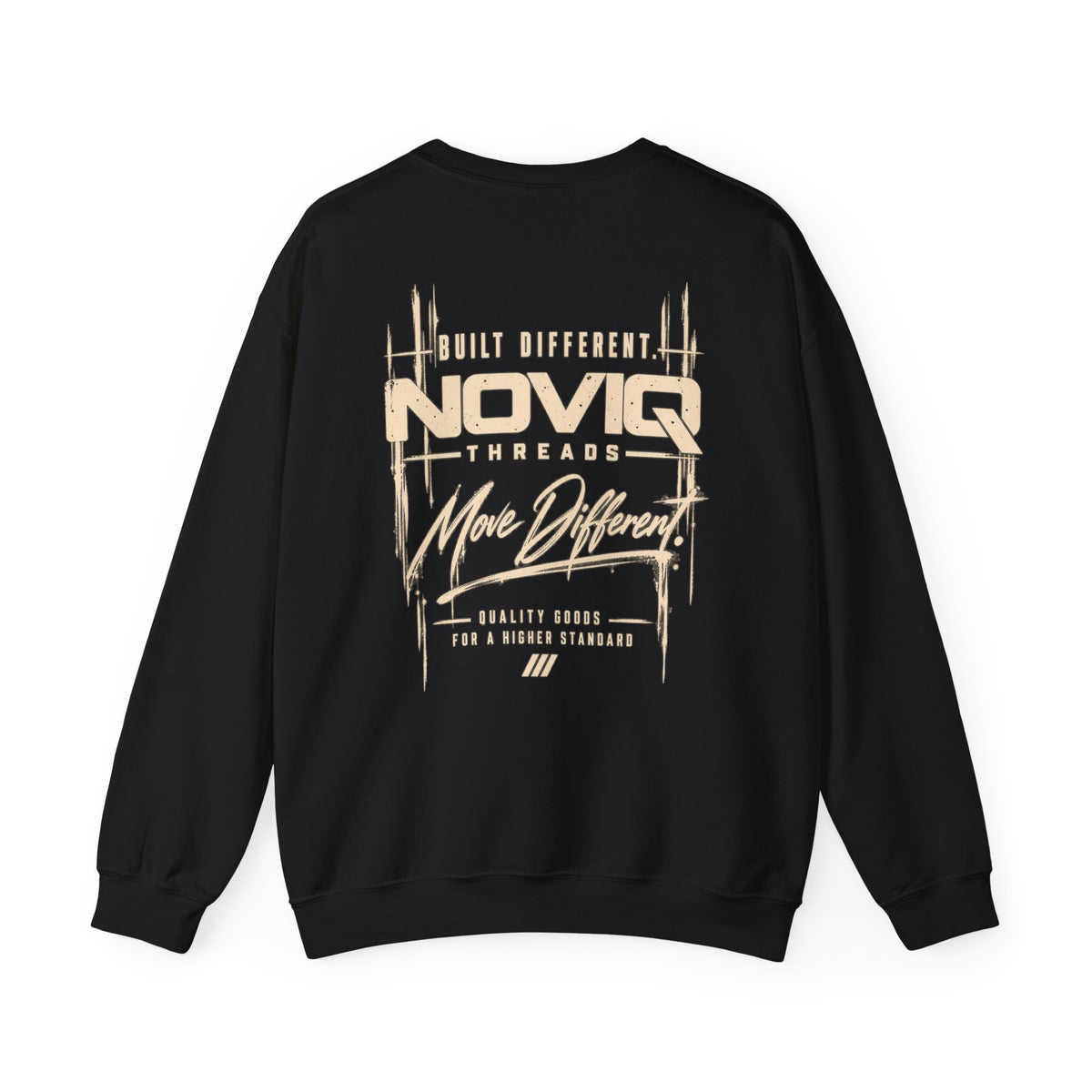Noviq Threads Built Different Crewneck Sweatshirt