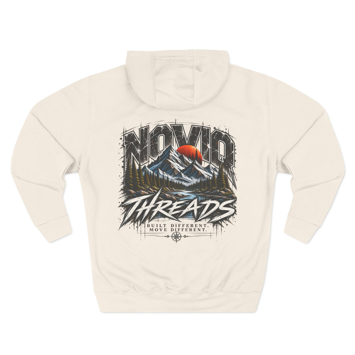 Noviq Threads Mountain Ridge Hoodie – Built Different
