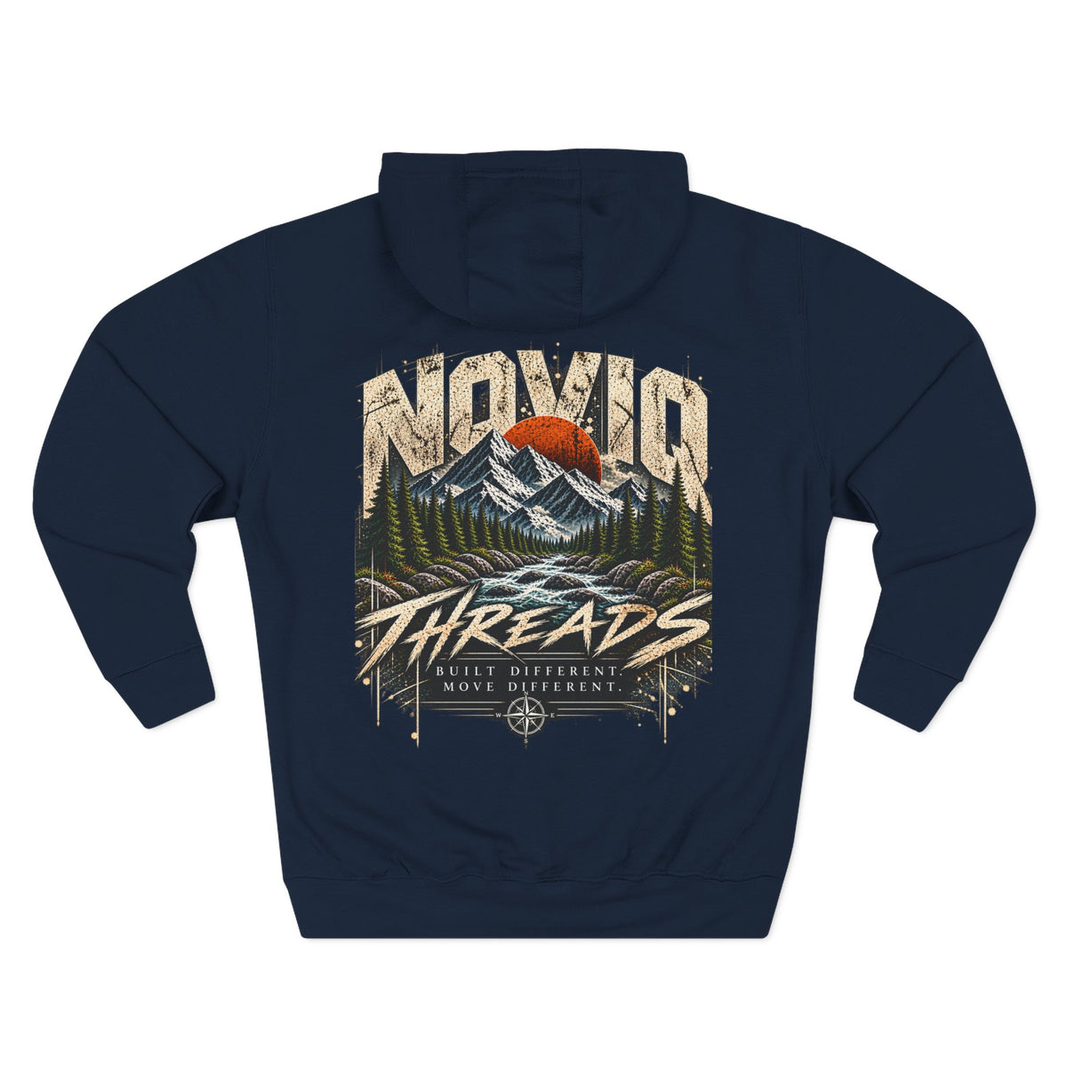 Noviq Threads Built Different Fall/Winter Hoodie