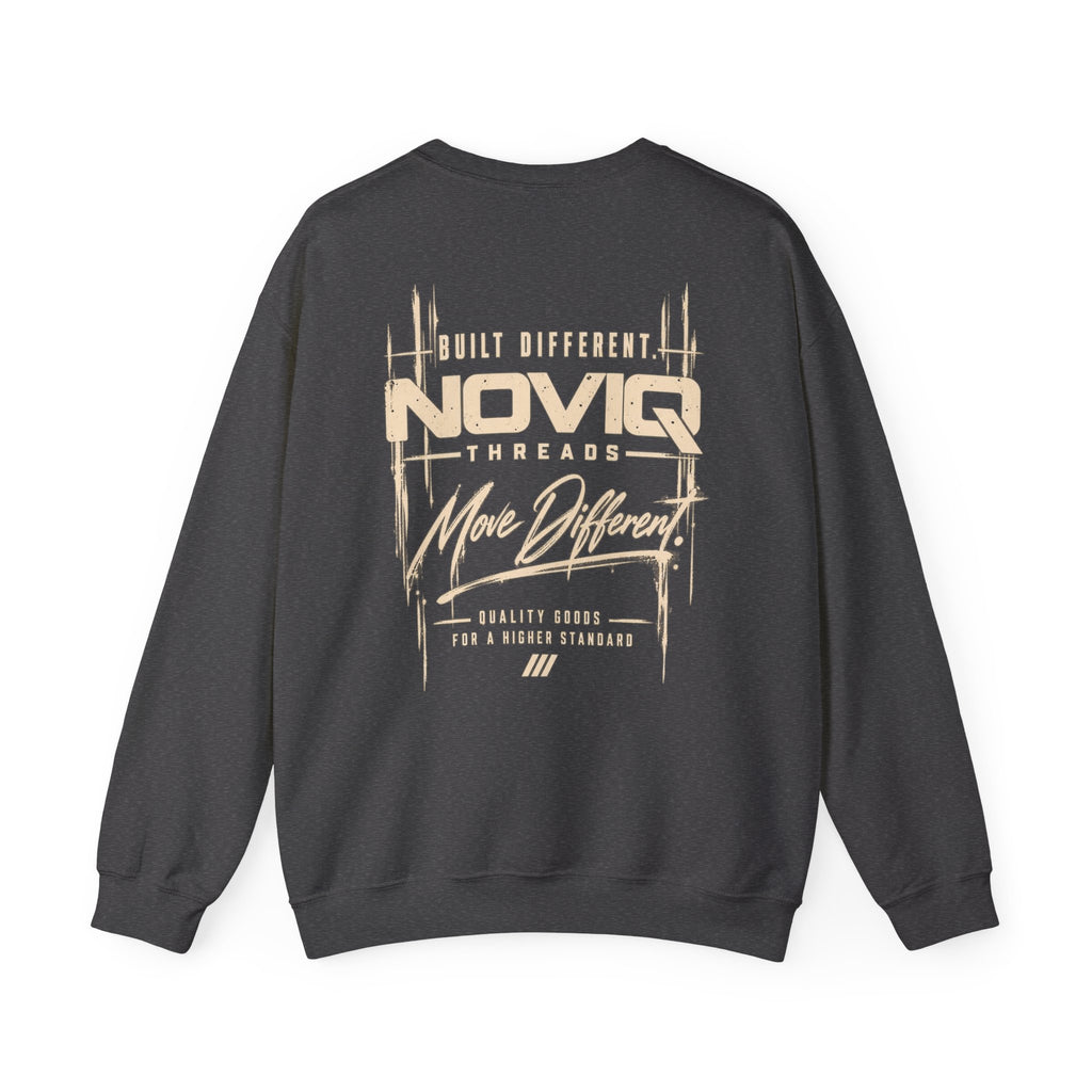 Noviq Threads Built Different Crewneck Sweatshirt