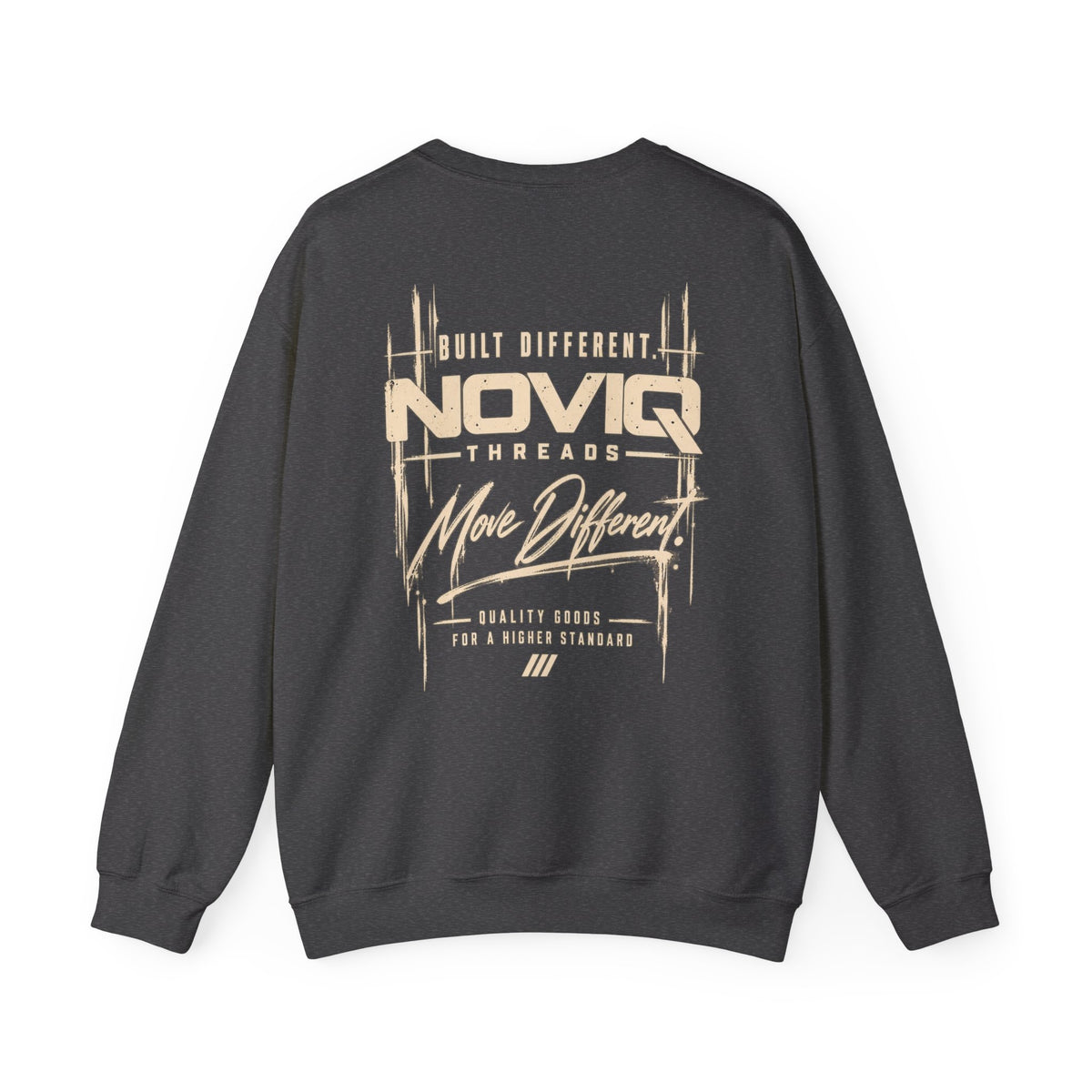 Noviq Threads Built Different Crewneck Sweatshirt