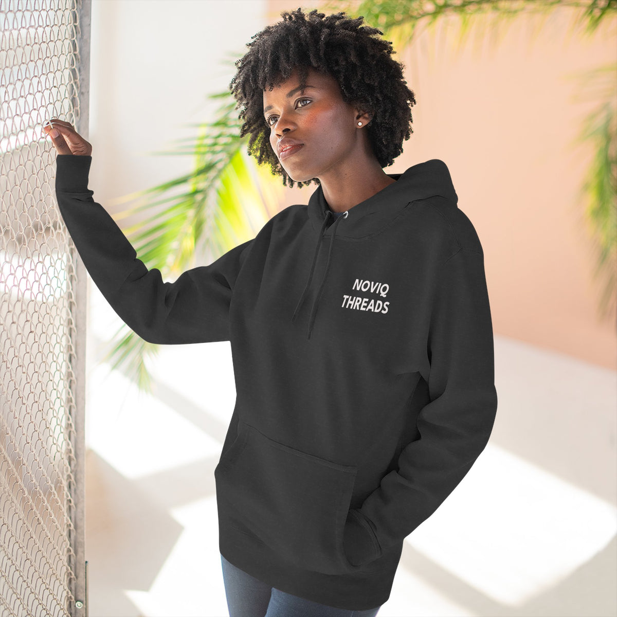 Noviq Threads Wilderness Hoodie — Mountain Sunset Graphic Hoodie