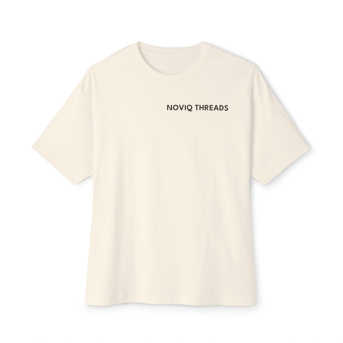 Noviq Threads Built Different Oversized Boxy Tee