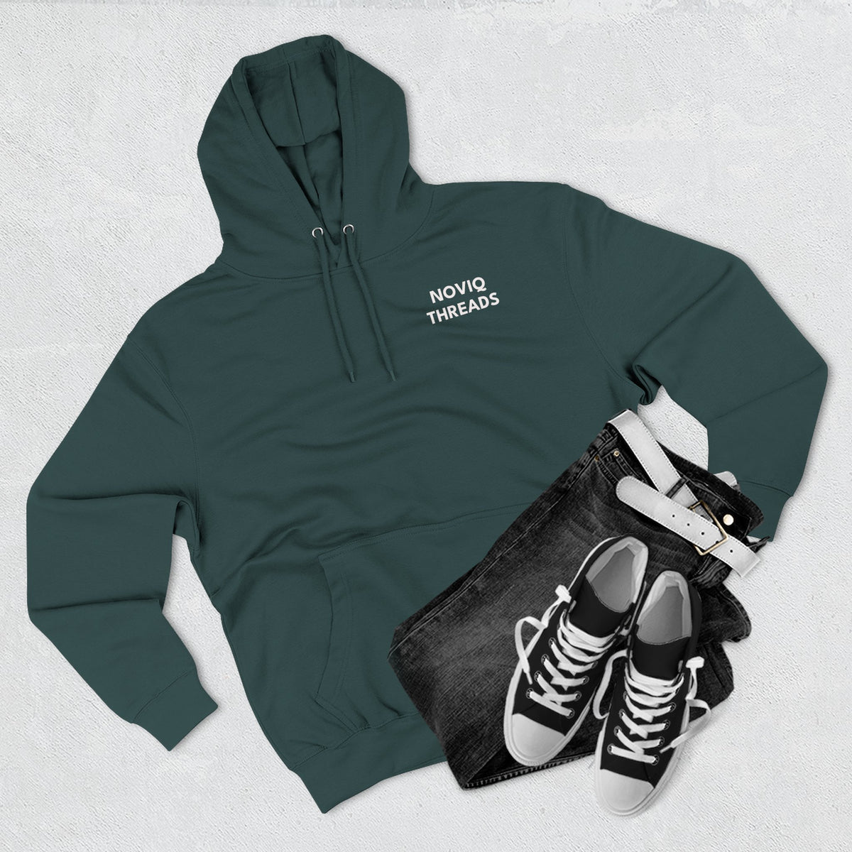 Noviq Threads Wilderness Hoodie — Mountain Sunset Graphic Hoodie